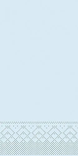 Mank Servietten aus Tissue 33 x 33 cm | 1/8 Falz Serviette | Premium Einweg-Serviette | saugstark | Uni | Basic | 100 Stück| (Hellblau, 33 x 33 cm)