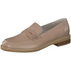 Paul Green Leder-Mokassins Beige, Größe 40 für Damen - Damen Mokassins von Paul Green in Beige, Größe 40 - aus hochwertigem Leder mit rutschhemmender Sohle für sicheren Halt und stilvollen Komfort.