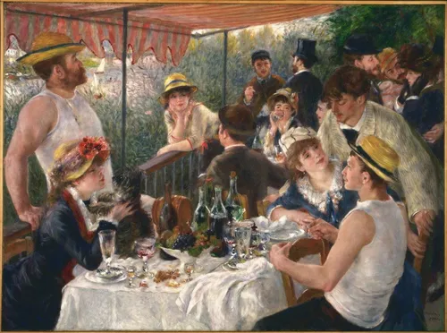 Grafika Puzzle - Auguste Renoir, Le Déjeuner des Canotiers, 2000 Teile - Erleben Sie das Meisterwerk Renoirs mit diesem 2000 Teile Puzzle. Fördert Konzentration und Entspannung. Ideal für Kunstliebhaber und Puzzle-Fans!
