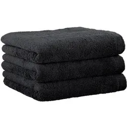 Cawö Handtücher Schwarz von CAWÖ