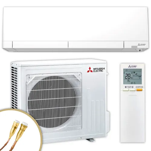Mitsubishi Split Klimaanlage | MSZ-RW | Hyper Heating | 2,5 kW | Quick-Connect