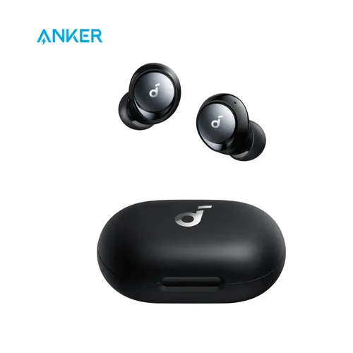 soundcore by Anker Space A40 - Kabellose Earbuds mit automatischer Geräuschunterdrückung - Kopfhörer mit 98% Geräuschunterdrückung, 50 Stunden Wiedergabe und Hi-Res Sound für ein ungestörtes Hörerlebnis unterwegs.