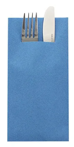 Stoffservietten Blau von Sovie HORECA