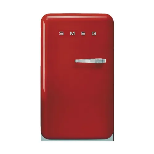 Smeg FAB10LRD5 Freistehendes KÃ1/4hlgerät mit Gefrierfach, 105 l Nutzinhalt KÃ1/4hlteil, 17 l Nutzinhalt Gefrierteil, 54,5 cm Breite, , 142 kWh/Jahr, 4 Sterne, 37 dB Geräuschemissionen