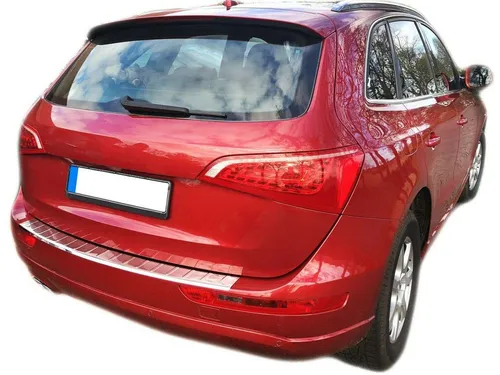 RECAMBO Ladekantenschutz für AUDI Q5, TYP 8R (2008-2016) - Abdeckblenden für den Kofferraum, schützend, rostfrei aus V2A Edelstahl, mit 100% 3D-Passform für einfache Montage und exklusive Optik.