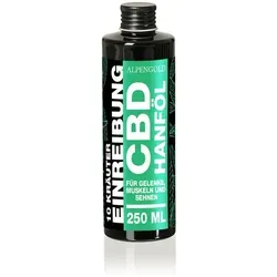 Alpengold Körperpflegemittel 10-Kräuter Einreibung CBD