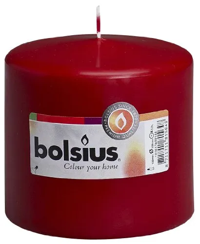 BOLSIUS Qualitäts in rot von Bolsius