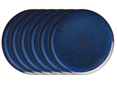 ASA Selection SAISONS Speiseteller Midnight Blue 26,5 cm Set6