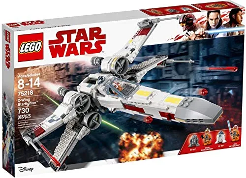 LEGO 75218 Star Wars X-Wing Starfighter™ - Bauspielzeugsets mit einziehbarem Fahrwerk und Flugmodus-Funktion, ideal für Star Wars Fans und kreative Bauabenteuer.