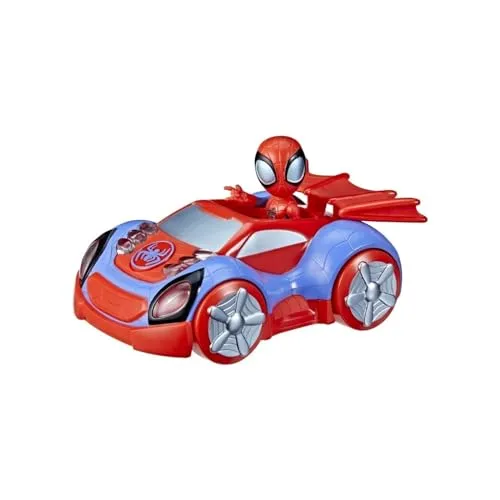 Hasbro Spidey Glow Tech Web Crawler mit Spidey Actionfigur