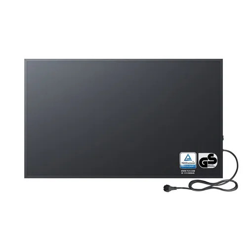 Bringer Infrarotheizung Wandheizung, 300-1200 Watt mit Thermostat Elektroheizung Schwarz