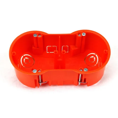 Stück Hohlwanddose 2-fach Schalterdose Abzweigdose Hohlraumdose Ø 60 x 60 mm 5