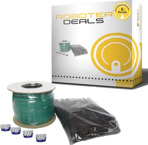 Erweiterungskit für alle Worx Landroid (100m Draht, 200x Rasennägel, 4x Verbinder)