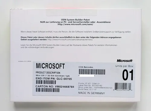 Betriebssysteme aktuelle Angebote von Microsoft