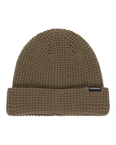 Quiksilver Tofino Beanie - Einfarbige Strickmütze in Braun - Beanies aus 100% Polyacryl, perfekt für Alltag und Reisen. Stretchmaterial sorgt für optimalen Sitz und Komfort.