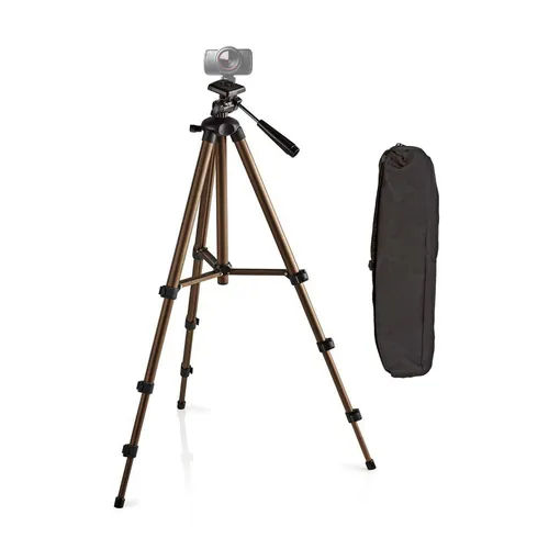 Tripod 21W Stativ für Webcam - Mini-Tischstativ mit Schnellwechselplatte und Wasserwaage, ideal für Logitech C920, Brio 4K und Microsoft-Webcams. Perfekt für stabile Aufnahmen und einfaches Handling.