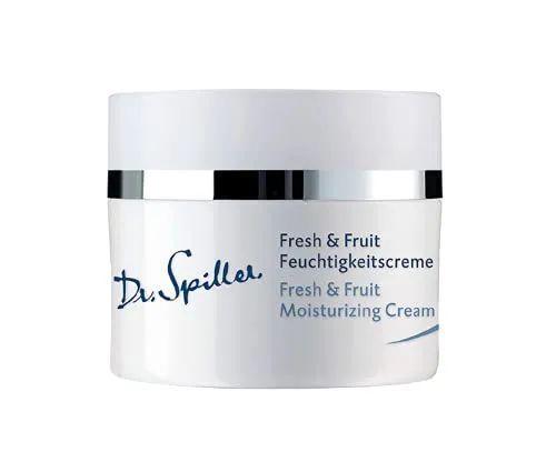 Dr. Spiller Fresh & Fruit Feuchtigkeitscreme - 50ml - Feuchtigkeitscreme mit fruchtigen Extrakten für eine erfrischende Hydratation und ein strahlendes Hautbild.