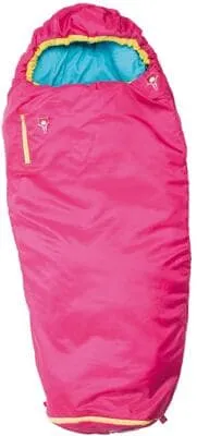 Grüezi-Bag Kids Grow Colorful Kinderschlafsack, 140-180x65cm, Rose