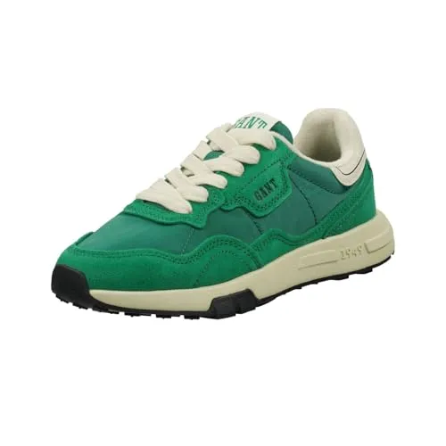 GANT FOOTWEAR Herren YOUTRON Sneaker - Lavish Green, 44 EU - Herren-Sneaker aus Veloursleder und Nylon in trendigem Lavish Green, ideal für stilvolle Freizeitlooks und optimalen Tragekomfort.