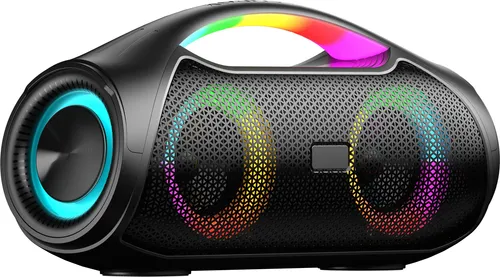 LED Bluetooth BoomBox30 – 30W Stereo Lautsprecher mit RGB-Beleuchtung