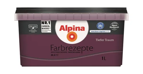Alpina Farbrezepte Tiefer Traum matt 1 Liter