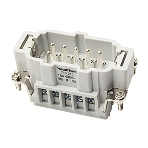 Gave Sists. Señaliz. Weltoff. – Stecker 10 Polig + Erde