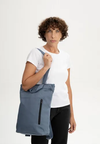 MELA Hybrid Rucksack Anil - Tagesrucksack aus 100% Bio-Baumwolle, zertifiziert mit Fairtrade, GOTS und Grüner Knopf; wasserabweisend und umweltfreundlich für nachhaltige Abenteuer.