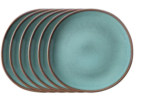 like. by Villeroy & Boch Frühstücks-Set Lave glace Frühstücksteller 23,5 cm Set6