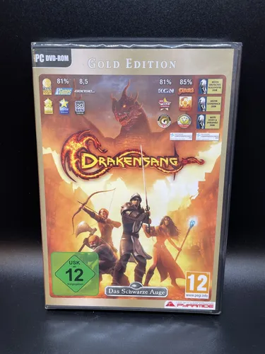⭐️ PC 2009 / DVD/ Drakensang Gold Edition / Neu & OVP / Das Schwarze Auge