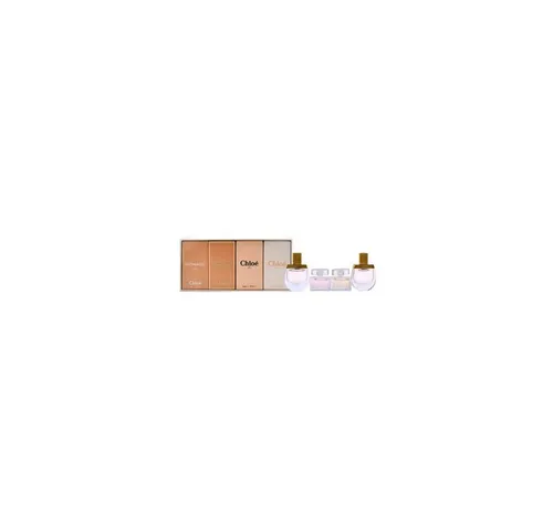 Chloè Les Parfums Set - Geschenkbox mit 4 Mini-Düften, ideal für Frauen, die die Vielfalt der Chloe-Düfte in handlicher Form erleben möchten.