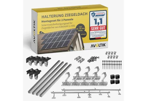Avoltik Solarmodul-Halterung für Ziegeldach
