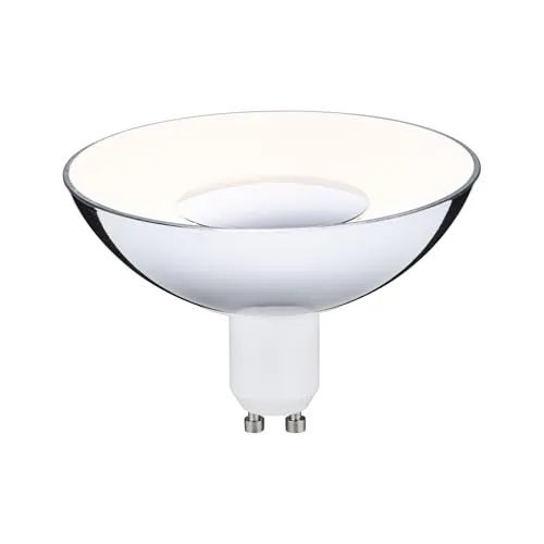 Paulmann 28792 LED Lampe Reflektor 3-Stufen-dimmbar 4,9 Watt dimmbar Energiesparlampe Silber, Weiß Beleuchtung Lampen 3000 K GU10