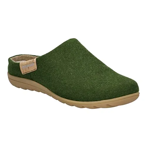 Westland by Josef Seibel Damen Hüttenschuhe Cadiz 01,Weite G (Normal),lose Einlage,gaeste-Hausschuhe,hausschlappen,pantine,grün,35 EU / 2.5 UK