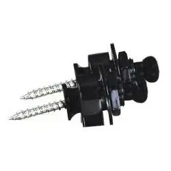 Security Lock Mattschwarz