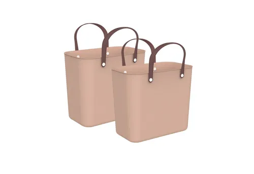 ROTHO Einkaufskorb Albula 2er-Set Einkaufskörbe Taschen 25l, 25 l