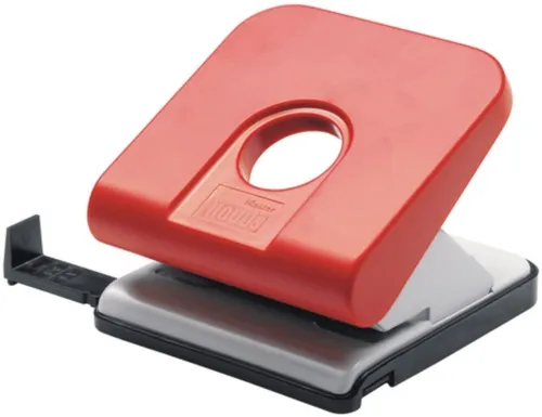NOVUS Locher Locher Master Metall/Kunststoff 2,5mm 25 Blatt rot
