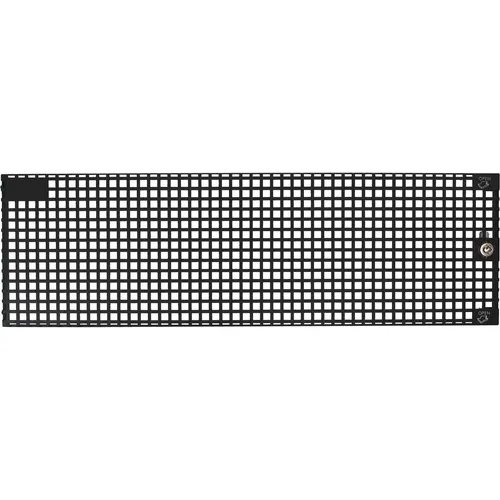 Inter-Tech IPC Frontgitter 3U schwarz abschließbar