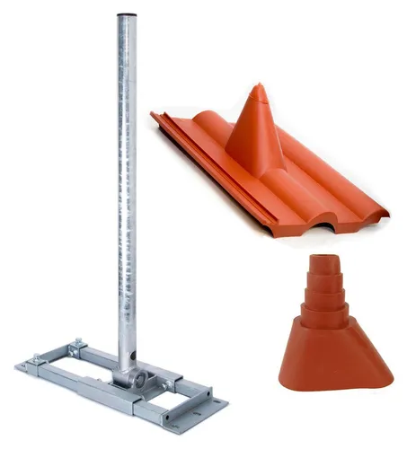 Dachsparrenhalter 130cm Mast SAT Dach Antenne