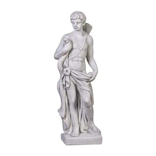 Gartendekoparadies Statue des Jägers Orion - 85 cm Steinfigur für den Außenbereich - Elegante Steinfigur des Jägers Orion, ideal für die Gartendekoration. Handgefertigt aus frostsicherem Material, perfekt für jeden Außenbereich. Hohe Qualität und Kundenzufriedenheit garantiert.