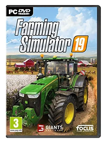 FOCUS Landwirtschafts-Simulator 2019 PC - FS19PC - Simulation Game, realistische Landwirtschaftserfahrung mit vielfältigen Fahrzeugen und Maschinen für ein authentisches Spielerlebnis.