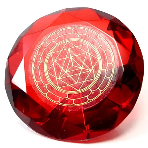 Tachyonen Diamant Merkaba rot 45 Energie 1. Chakra Erzengel Uriel I Urenergie I Chakrenarbeit I Energiearbeit I Heilsitzungen I