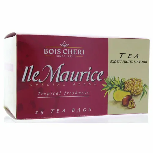 Bois Cheri Schwarz Tee Exotic Fruits (50g - 25 Beutel)