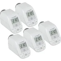 Smart Home Heizkörperthermostat Basic (HmIP-eTRV-B-2) - 5er Set - Zubehör für Klima & Heizen, optimiert Ihre Heizkosten durch intelligente Steuerung für mehr Komfort und Energieeffizienz.