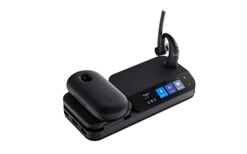 Yealink BH71 Series Workstation Pro - Hochmodernes Bluetooth Headset mit Active Noise Cancelling, HD-Audioqualität und flexibler Basisstation für professionelle Kommunikation