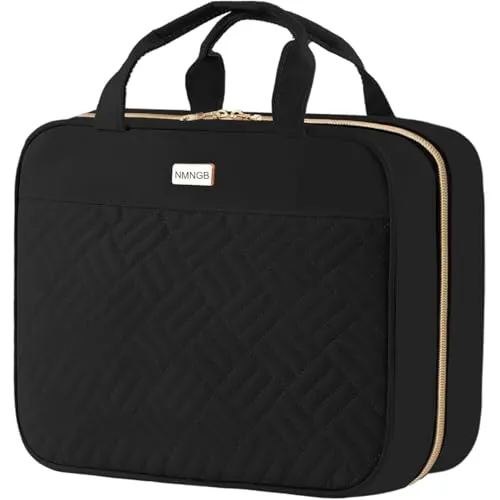 NMNGB Kulturbeutel kulturtasche Damen, Kulturtasche zum Aufhängen, Toiletry Bag Kosmetiktasche Reise Waschtasche Transparent für Makeup & Toilettenartikel im Badezimmer