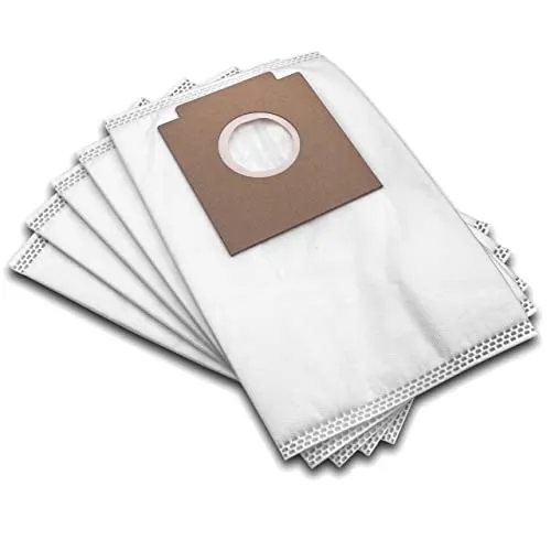vhbw 10x Staubsaugerbeutel kompatibel mit Dirt Devil M 7003-2 Ultra Marine, M 7003-3 Chubby Berry, M7003 Staubsauger - Mikrovlies, 15,5cm x 24.6cm Weiß