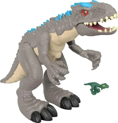 Imaginext - Thrashing Indominus Rex - Filme über den aufregenden Thrashing Indominus Rex, der Kinder in die Welt der Dinosaurier-Abenteuer entführt.