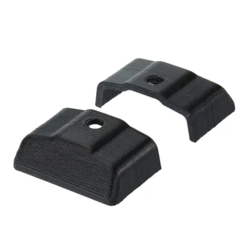 LIMLESSPRO Endkappe für Wohnwagen untere Zierleiste passend zu Hobby - Schwarz, ABS Kunststoff, Seitenkörper