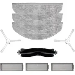 ZACO M1S Saugroboter Zubehör-Set, 9-teilig - Staubsaugerdüsen für ZACO M1S, inklusive Filter, Bürsten und Wischtücher für optimale Reinigung und längere Lebensdauer.
