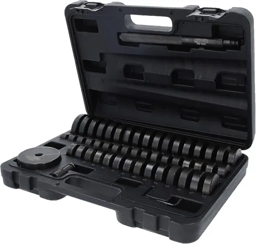 KS Tools 700.1350 Universal-Lager- und Buchsentreiber-Satz 51-tlg. - Vielseitiger 51-teiliges Lager- und Buchsentreiber-Satz, ideal für präzise Reparaturen und Wartungen an Fahrzeugen.